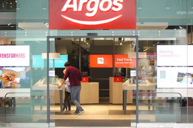 Argos sales improved as digital overhaul progresses