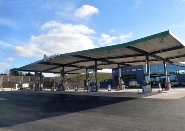 The newly opened Applegreen service station on the M1