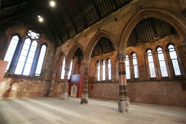 The church's grand interior will be a good location for the Belfast Opera in June