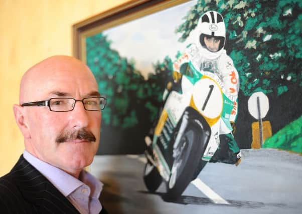Liam Beckett was Robert Dunlop's mechanic and mentor for more than 20 years.  PICTURE: GAVAN CALDWELL.
