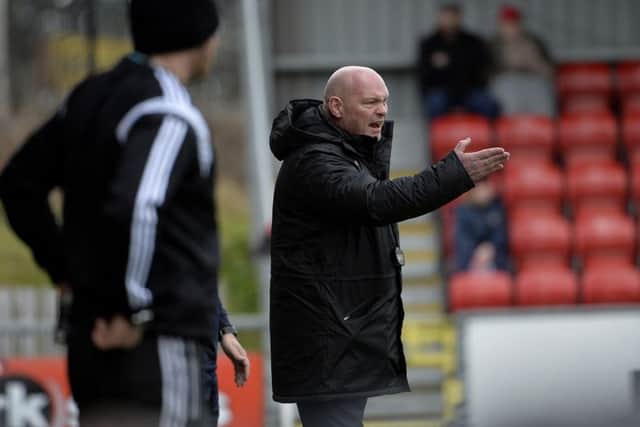 David Jeffrey barks out the orders at Seaview
