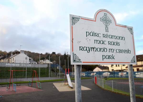 Raymond McCreesh Park in Newry