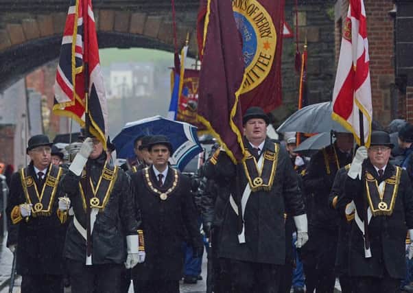 Apprentice Boys from Northern Ireland, Scotland and England, along with 61 bands, will take part in the parade
