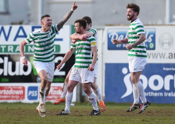 Lurgan Celtic will now play Linfield on Saturday, April 2