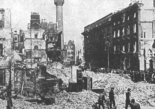 John Larkin says the 1916 Rising couldnt have been a Sinn Fein rebellion  the official policy of the party up until 1917 wasnt for a republic