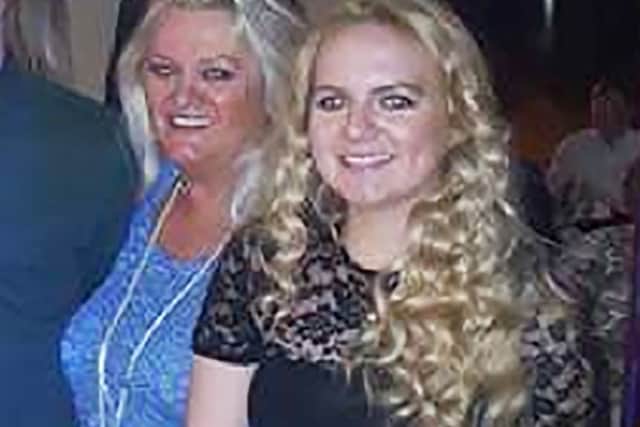 Ruth Daniels and her daughter Jodie Lee Daniels who died in Sunday night's tragedy.