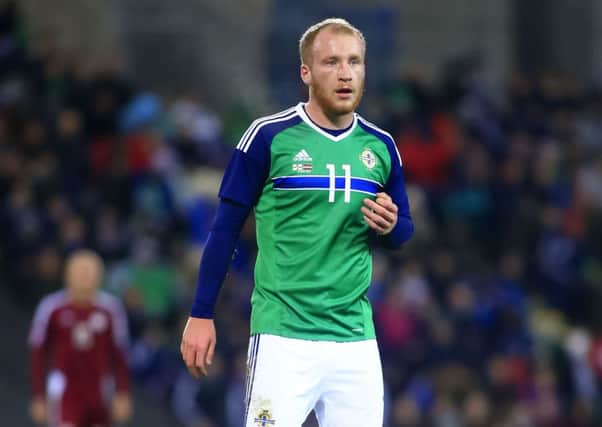 Liam Boyce is hoping to impress over the next two friendlies