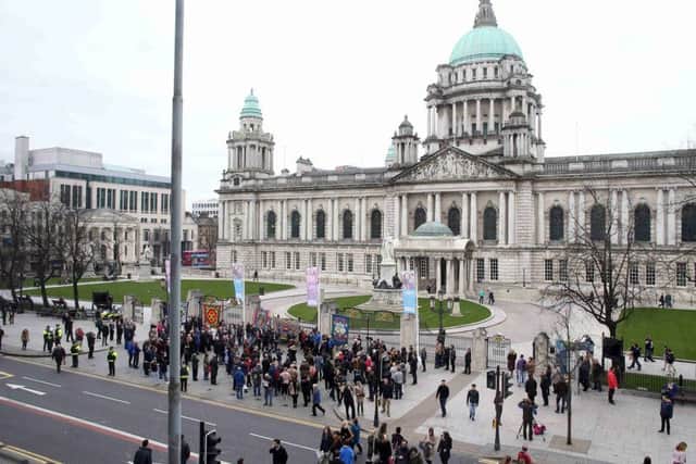 Belfast Hall Vigil  republican bomb attack.
