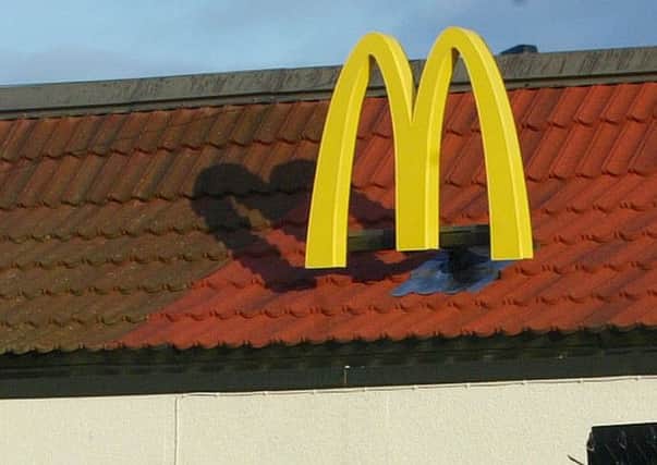 McDonalds Fast Food take away