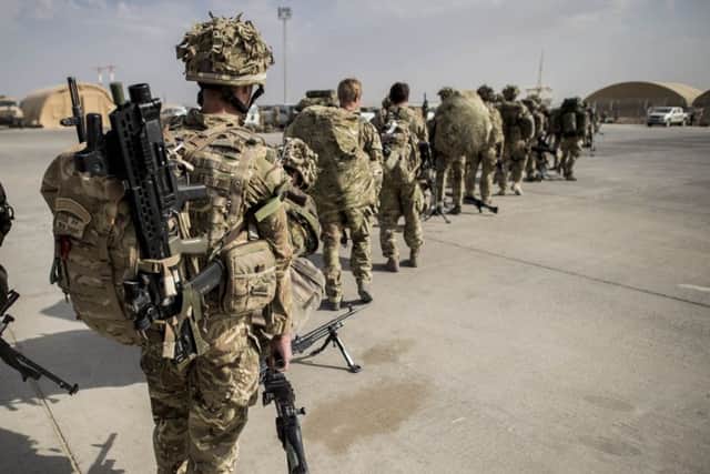 UK troops prepare for deployment in Afghanistan