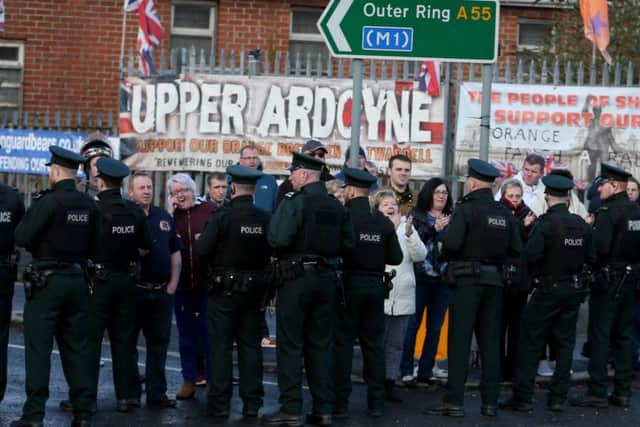 The PSNI have been accused of being more reluctant to act against republican parades