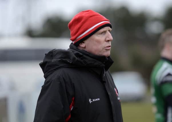 City of Derry coach Terry McMaster