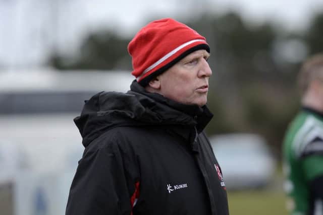City of Derry coach Terry McMaster