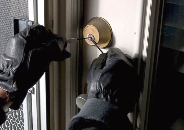 More than 100 people were held on suspicion of burglary and other offences