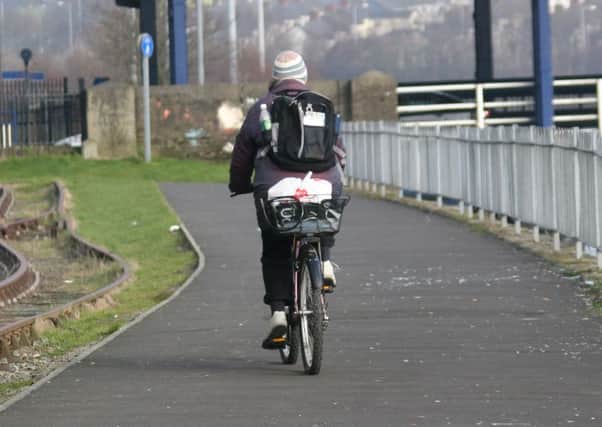 Cyclists could benefit from
 the DUP's pledge for traffic-free spaces