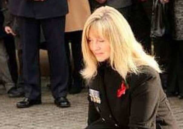 War widow and DUP MLA Brenda Hale, pictured at a remembrance service