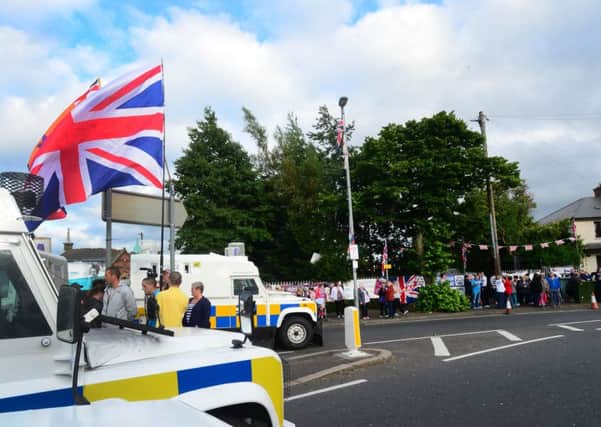 Twaddell Avenue in Belfast has been at the centre of controversy since Orangemen were prevented from completing a July 12 parade in the area