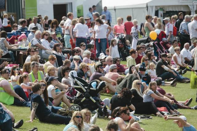 Crowds at the Royal Highland Show