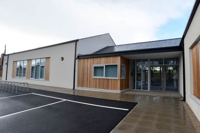 The new Hall at Drumbeg  Church, which was broken into