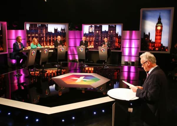 Last year's BBC leaders debate ahead of the General Election