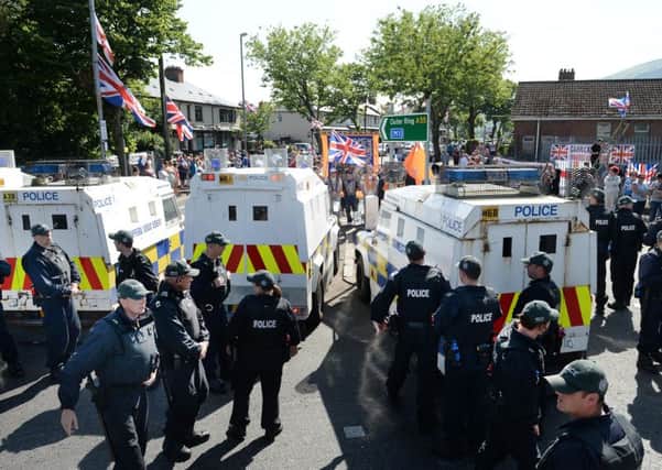 There was trouble at Twaddell Avenue last summer