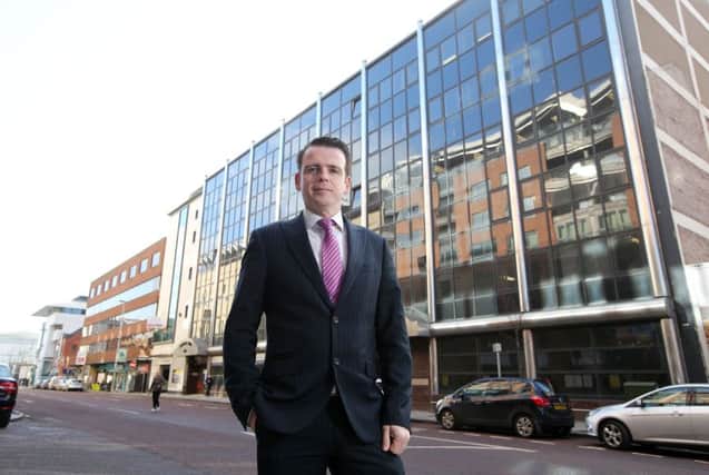 Wirefox director of investments Steven Flannery outside Oxford and Gloucester House