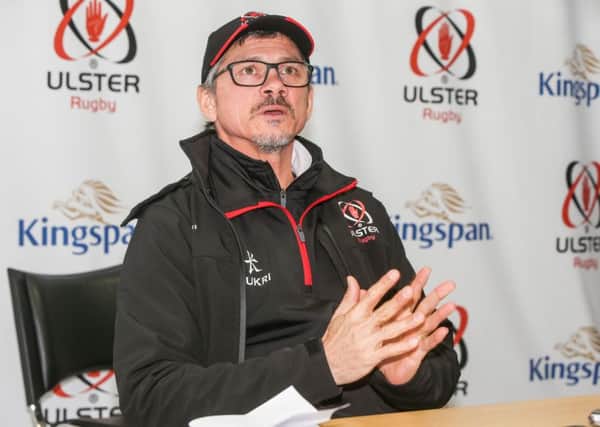 Ulster's Director Of Rugby Les Kiss