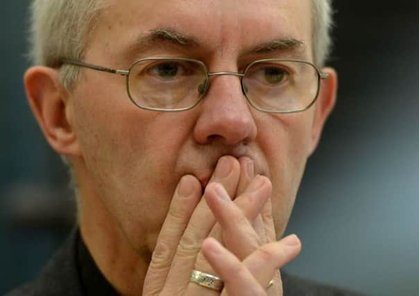 The Archbishop of Canterbury Justin Welby has won wide praise for his reaction to the news