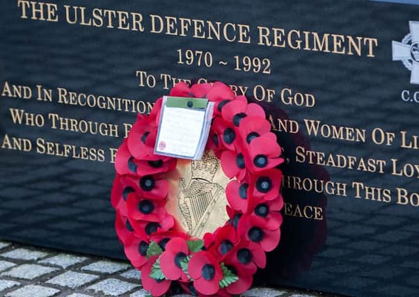 UDR widows lost their pension rights if they remarried
