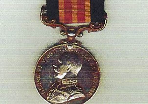 A World War One bravery award (the Military Medal) presented to sapper McIntyre Shield Pelan, along with other medals, has been stolen during a burglary in north Belfast