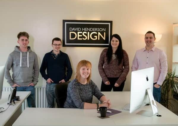 Kilkeel based Design Agency 'David Henderson Design' who have won a contract with LA based Start-up consultancy 'Wonka Lab.'