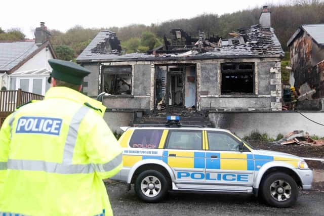 In pictures: Coast Road house gutted by fire
