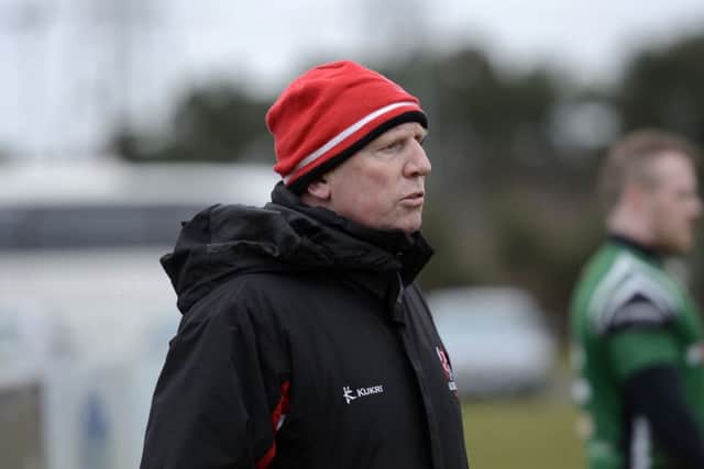City of Derry coach Terry McMaster