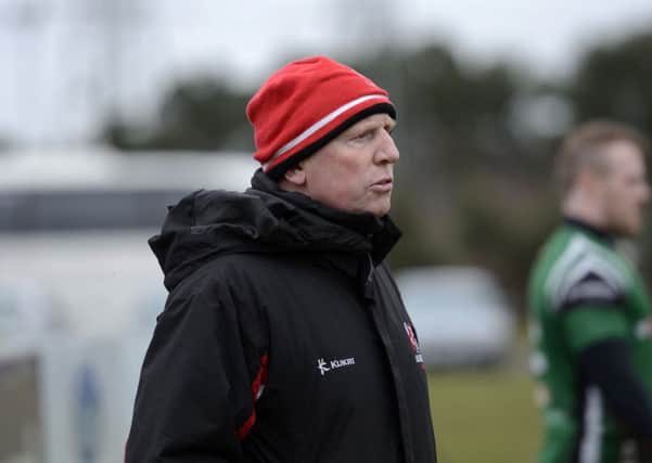 City of Derry coach Terry McMaster