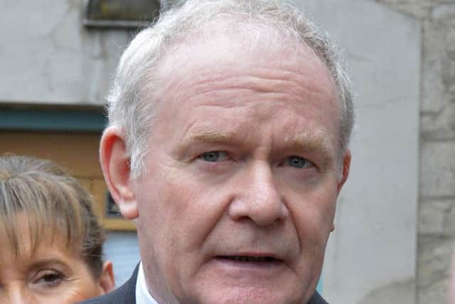 Martin McGuinness is a candidate in Foyle