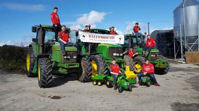 Ballymiscaw YFC will be holding a tractor run on Friday 29th April 2016