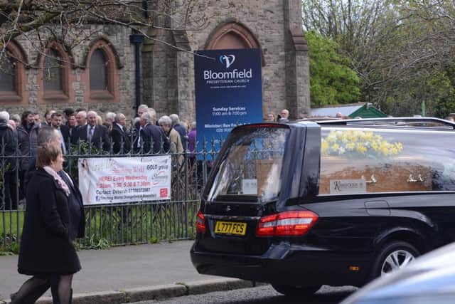Maureen Buchanan's funeral service took place earlier this week