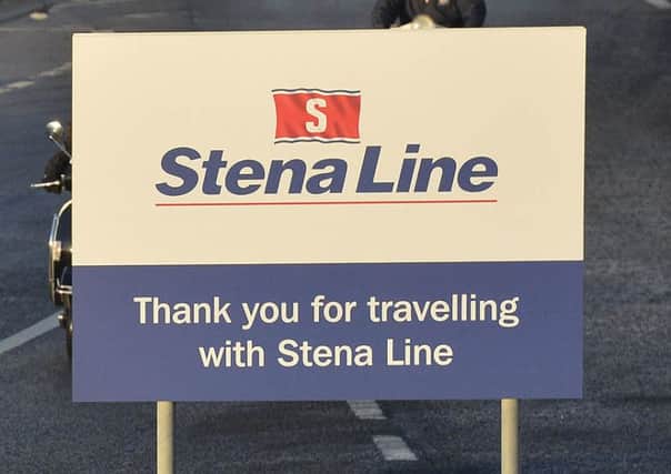 Two of the men were charged with three separate thefts from Stena Line