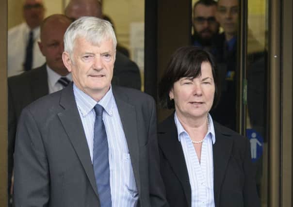 File photo dated 08/09/15 of John and Marian Buckley, the parents of murdered Irish student Karen Buckley
