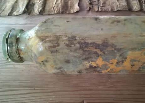 The time capsule found at Limavady Orange Hall