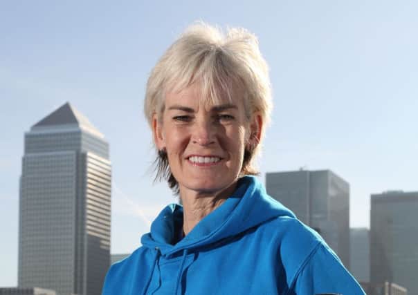 Judy Murray, who is an ambassador for Highland Spring's Anywhere for Tennis campaign