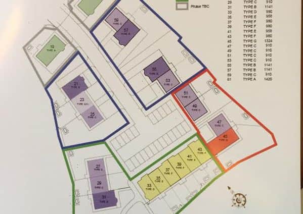 A further 15 homes are planned for Westfort