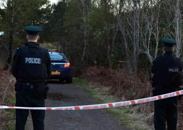 Police at the scene of a serious incident at Peatlands Park, Dungannon.  Photo: Mark Winter / Pacemaker Press