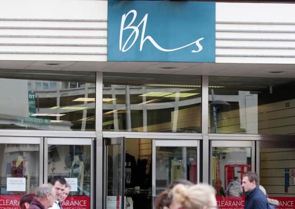 The BHS store in Belfast