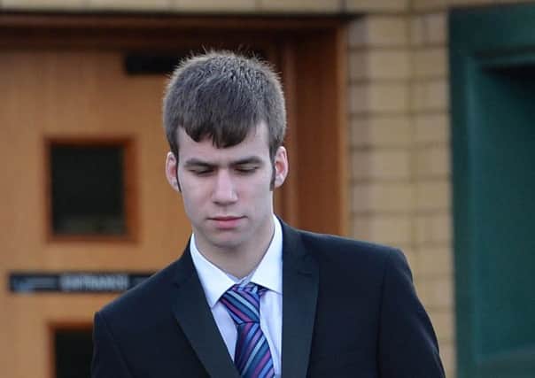 Isaac Woods leaves Antrim Court on Tuesday