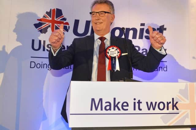 Ulster Unionist Party leader Mike Nesbitt
 earlier this month. Picture Mark Marlow/pacemaker press