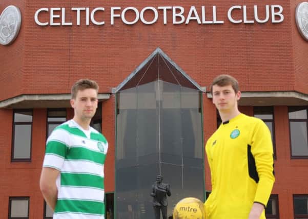 Irish pair Fiacre Kelleher and goalkeeper Connor Hazard hope to be with the Celtic squad at the U-21 SuperCupNI