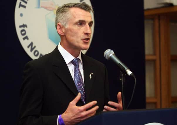 Declan Kearney, elected for South Antrim, was booed during his winning speech