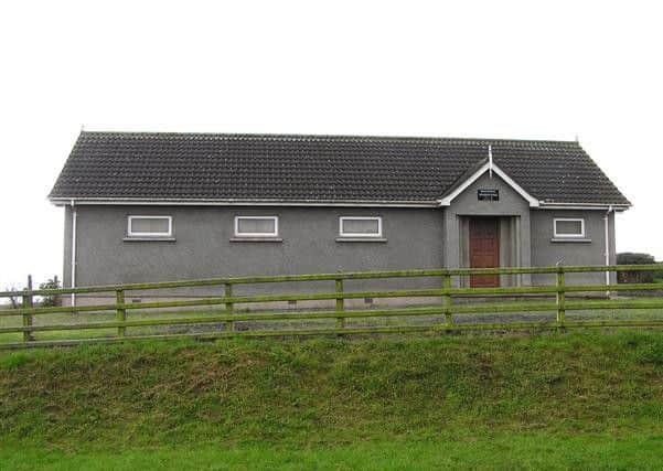 Ballyneal Orange hall near Magherafelt which was targeted in an attempted arson attack