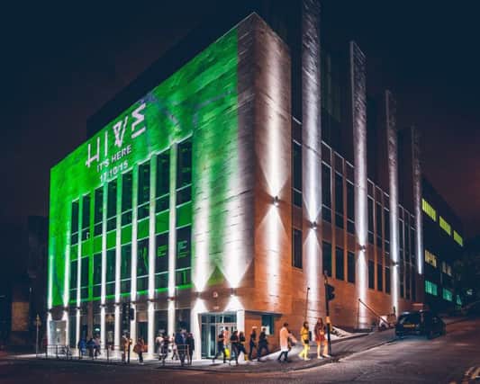 The Hive nightclub at Glasgow University Union completed by the firm in 2015
